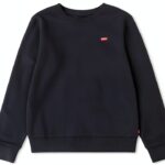 Sweatshirt garçon Levi's en polaire – modèle EE331, bleu ou vert-0