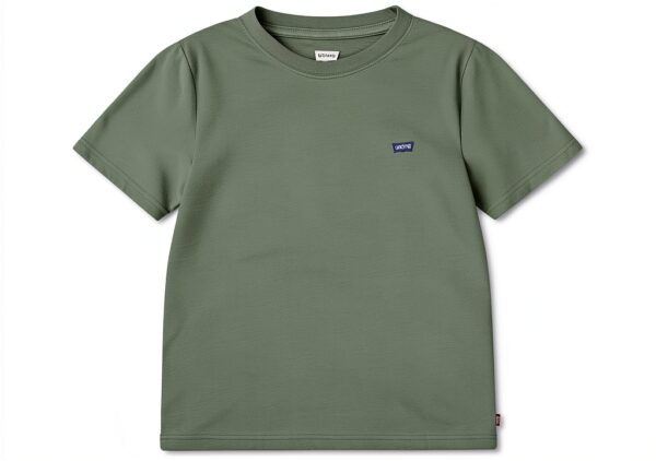 T-shirt Levi's garçon manches courtes vert/bleu – tailles 2 à 16 ans-0