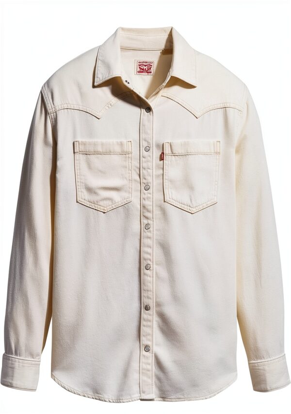 Levi's Teodora Western Chemise Femme - Lyocell Coton, Air Space 5-2