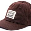 Casquette Levi's Relaxed Dad Heritage Noire taille unique-0