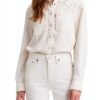 Levi's Teodora Western Chemise Femme - Lyocell Coton, Air Space 5-4