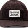 Casquette Levi's Relaxed Dad Heritage Noire taille unique-4