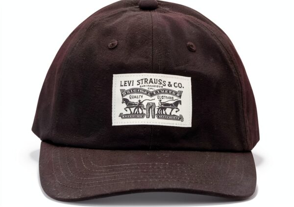 Casquette Levi's Relaxed Dad Heritage Noire taille unique-4