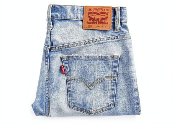Levi's 501 Original Jeans garçon – modèle 9EG996 – Noir taille 14 ans-3