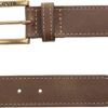 Levi's Ceinture Loire Homme en cuir marron – taille 70-120 cm-1