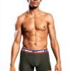 Levis Sportswear Boxer Brief Homme 3 Pack Khaki M – Soufflet Ajusté-1