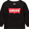 Levi's Lvb L/S Batwing Tee - T-shirt manches longues garçon Blanc-0
