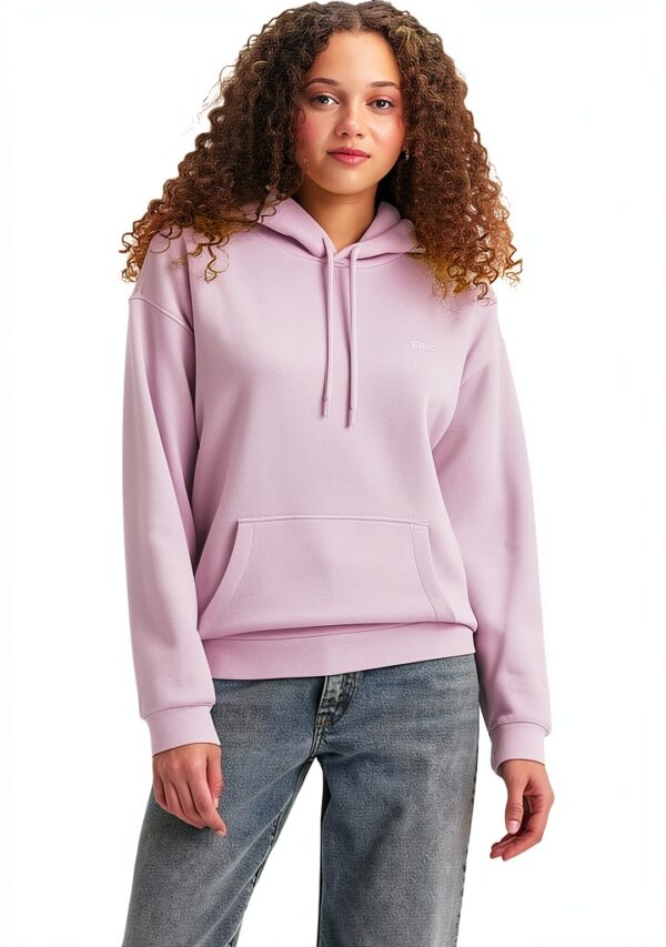Sweat à Capuche Levi's Everyday Femme, Modèle A5943, Couleurs Mauve-0