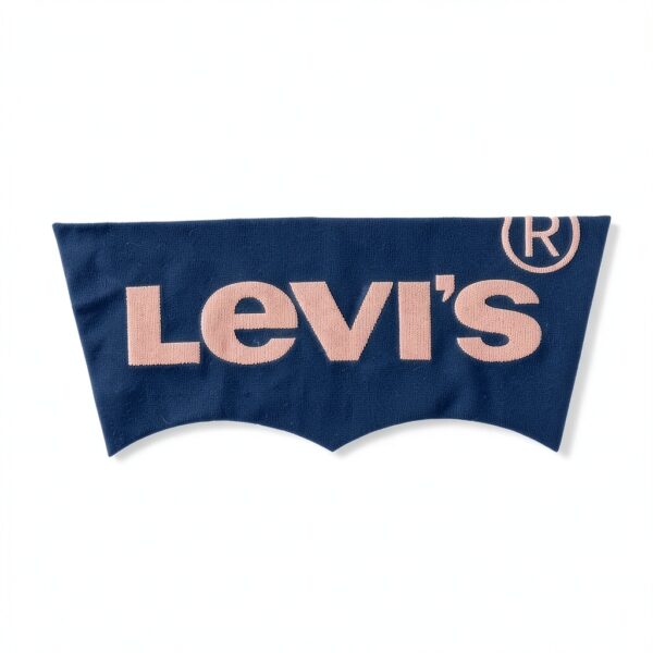 Levi's Kids Sweatshirt Logo Crew Fille 10-16 ans Blanc et Rouge-2