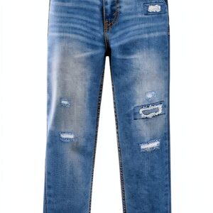 Levi's 512 Slim Taper Jean Garçon Hydra 16 ans Coupe mi haute-0
