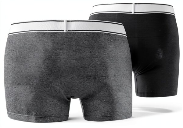 Levi's Boxer Homme - Coton bio, double poche, noir/rose S-XL-1