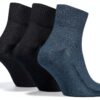 Levi's Unisex Quarter Chausssettes Classiques Pack 3 - Bleu Marine-1