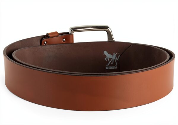 Ceinture Levi's Mixte en Cuir Bovin, Noir et Marron, Tailles 70-120-2