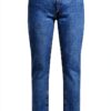 Levi's 514 Straight Jeans Homme Stonewash Stretch (Bleu) 36W / 32L-0