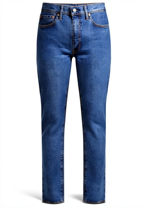 Levi's 514 Straight Jeans Homme Stonewash Stretch (Bleu) 36W / 32L-0