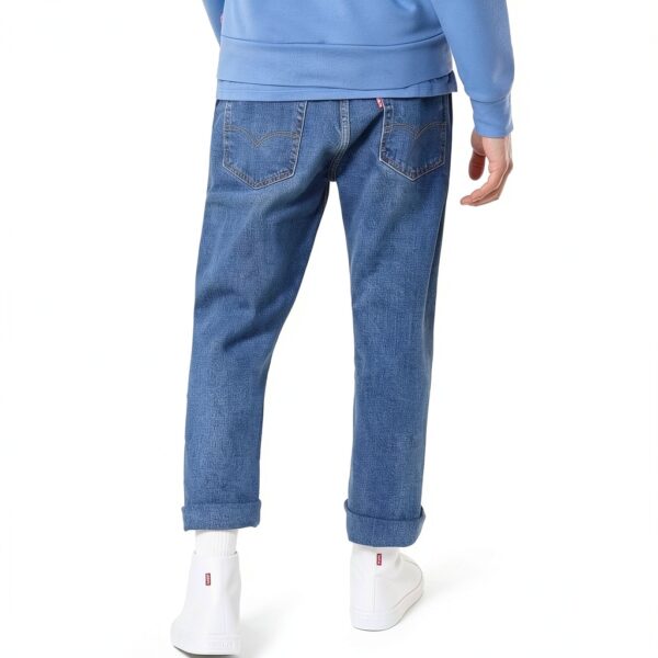 Levi's 514 Straight Jeans Homme Stonewash Stretch (Bleu) 36W / 32L-2